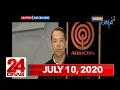 24 Oras Express July 10 2020