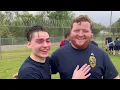 New cadets endure painful OC spray training