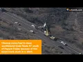 Boom truck stuck in ditch causes highway closure south of Payson