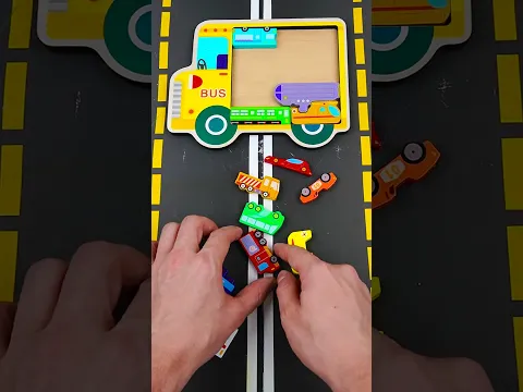 🚚 Fill The Truck With Vehicles 😄 Let’s Complete The Puzzle 🧩