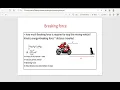Braking force calculations using Matlab Scripting