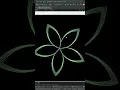 Python Turtle Fun Create a Beautiful Green Leaf Flower with Python Turtle