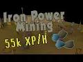 OSRS Iron Ore Power Mining 55k Mining Gloves Grind Guide New Mining Guild Expansion