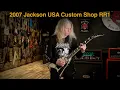 Jackson USA Custom Shop RR1 Unique Bolted Steel graphic demo by jeffloomisofficial
