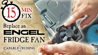 Fix an Engel Fridge Fan – in 15 mins