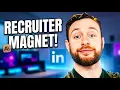 I created a Recruiter Magnet LinkedIn profile in 10 minutes using Claude