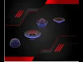 Create 3D Circle Wavy Using html css 3D Ring Circle Loader Animation Using html css