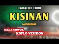 Download Lagu KISINAN KARAOKE - MASDDDHO NADA COWOK - Tiwas tak gondeli tenanan
