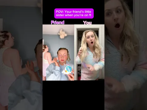 POV: Your friend’s little sister when you’re on FaceTime #facetime #friends #shorts