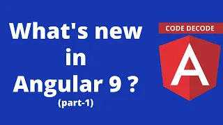 Angular 9 new features Angular 9 AOT Angular 9 Ivy part 1 Most asked Angular Interview Q