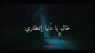 طال ليلي والليالي    بدون موسيقى     دندنها