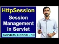 HttpSession Session Management in Servlet Session Tracking Hindi Servlet and JSP