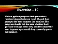 Exercise - Create a Number Guessing Game in Python Using Random Module
