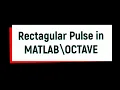 Wireless Comm in Matlab Hindi 1 3 rectangular pulse