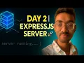 Express Js first program Creating server in express js