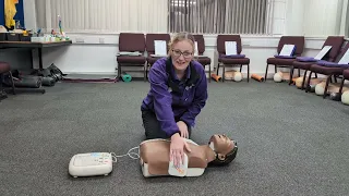 New AED Pad positioning for a adult 2026