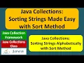 Java Collections Sorting Strings Made Easy with Sort Method Java Collection Framework