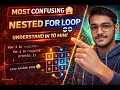 Nested For Loop in Python Star Pattern Programs Explained Step-by-Step