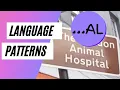 Words ending in AL HospitAL animAL