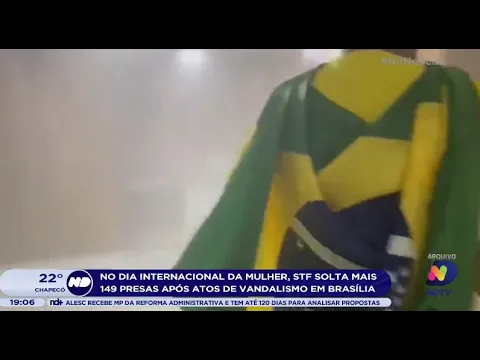 No Dia Internacional da Mulher, STF solta mais 149 presas após atos de vandalismo em Brasília
