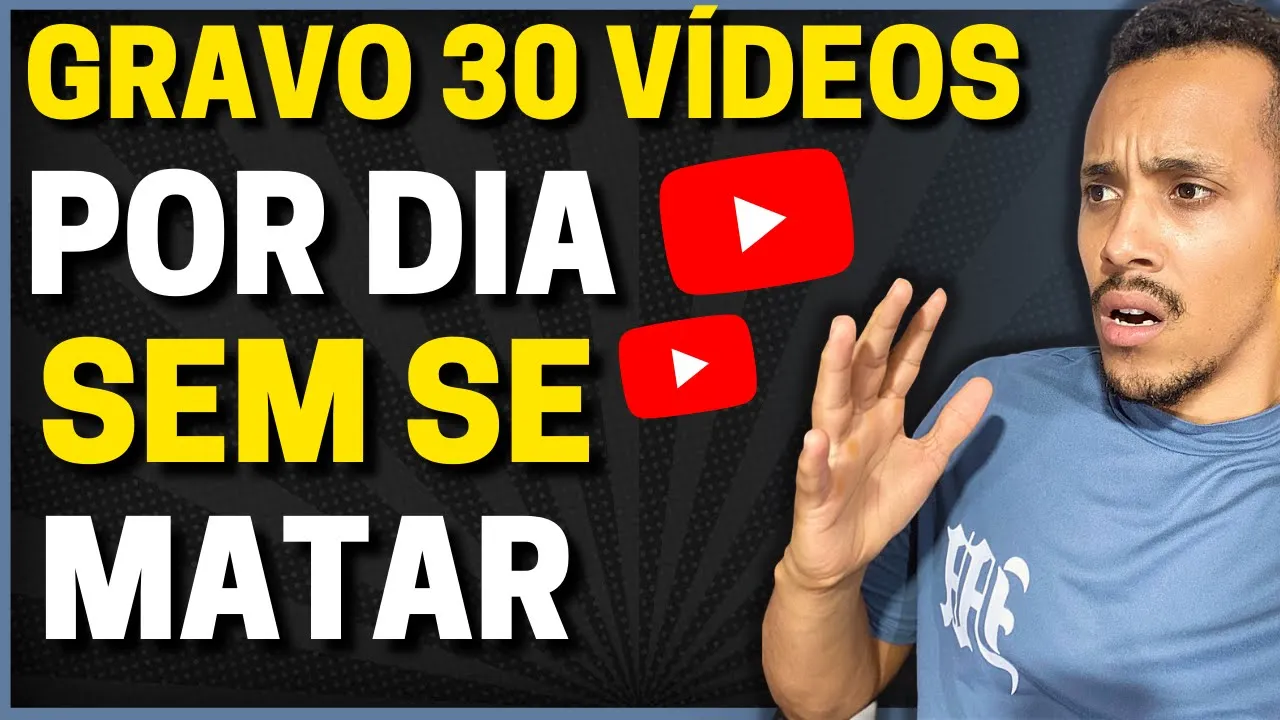 ????【 ATENÇÃO! 】 COMO EU PRODUZIR MUITOS VÍDEOS PARA VÁRIOS CANAIS DO YOUTUBE