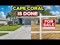 Florida Residents IN PANIC After Cape Coral Housing Market Starts CRASHING