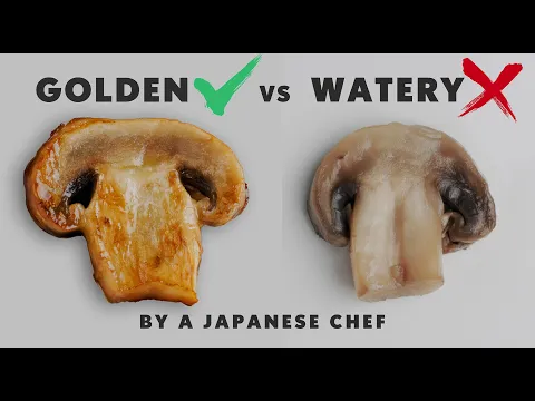 Stop Adding Oil First—This Makes Mushrooms Golden Brown | Japanese Chef