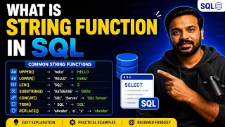 15 SQL String Functions Tutorial UPPER LOWER LEN SUBSTRING More
