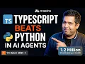 TypeScript BEATS Python when building AI Agents Mastra s YC Journey