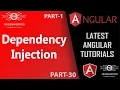 30 Service And Dependency Injection In Angular Dependency Injection Service Part-1
