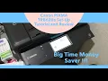 Canon PIXMA TR8620a TR8622a WiFi And Windows Set-Up Tutorial Review Money Saving Printer
