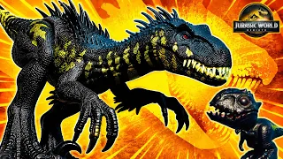 EL INDORAPTOR BEBÉ BUSCA EL REGALO PERFECTO PARA EL PAPÁ INDORAPTOR!!