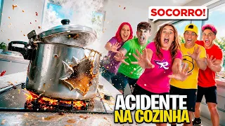 UMA PANELA DE PRESSÃO EXPLODIU NA MANSÃO *Alguém se machucou ?