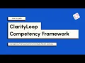 ClarityLoop Competency Framework Roles Levels and Competencies