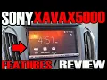 SONY XAVAX5000 FEATURES REVIEW