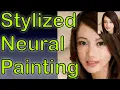 Stylized Neural Painting Draw an oil painting from one image python tutorial pytorch