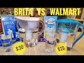 Brita Pacifica Water Filter VS Walmart Great Value Water Filter Pitcher WHICH ONE IS BETTER