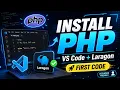 PHP Tutorial Install PHP VS Code Laragon Write Your First Code