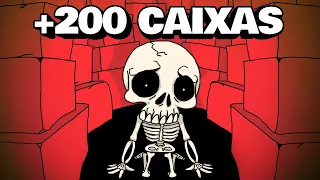 abri todas as caixas que me enviaram em um video só