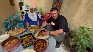 الاكل الفلاحي بتاع زمان عند الحاجة يا جدعان عزبة دوت كوم 