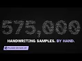 I Spent a Week Staring at Half a Million Handwriting Samples