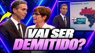 Globo faz pesquisa para decidir o que fazer após ataques a Tralli, jornalismo e para conter danos