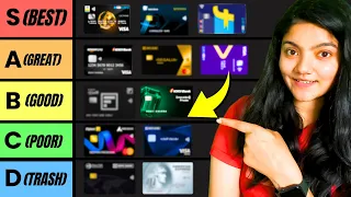 Ranking Credit Cards from BEST to WORST || Best Credit Cards 2026-27