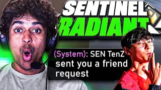 TenZ added me.. | Sentinel to Radiant #6