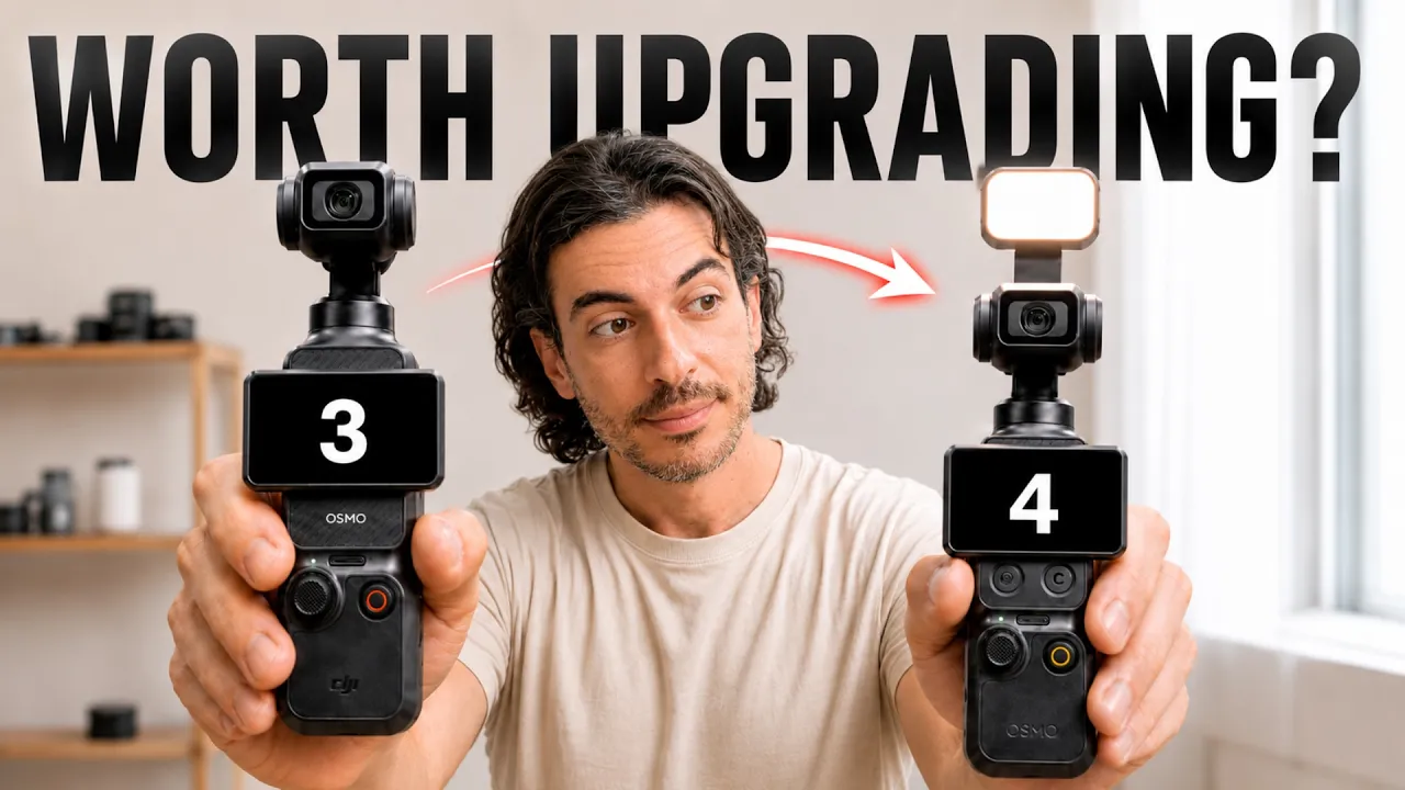 DJI Pocket 3 vs Pocket 4