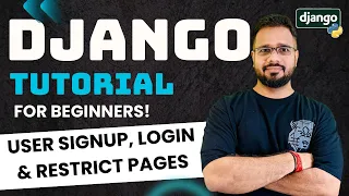 Django Tutorial in Hindi - Django Authentication User Signup Login Restrict Pages