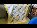 Beetanical - How to Make A Simple Disappearing 9 Patch Quilt Topper