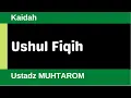Lagu Kaidah 64 - Ushul Fiqih