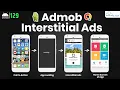 How To Implement Admob Interstitial Ads Android Studio Android Tutorial