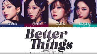 aespa better things lyrics color coded eng 